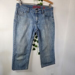 New York & Company Curvy Soho Crop Jeans Size 8